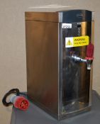 1 x Instanta WB200 Autofill Thermostat Controlled Water Boiler - Stainless Steel Finish - 28 Liter