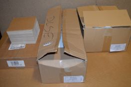 1  x Selecting of Catering Consumables - Includes Plain Small U Cards, Portrait Dispensers, Bleached