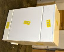 1 x Sienna Oak Slimline Back to Wall Toilet Unit 300 - Ref: DY101/BTW3001D - CL190 - Unused Stock -
