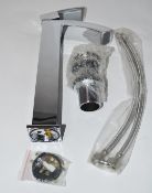 1 x Tall Basin Mono – Used Commercial Samples – 31cm High - Boxed in Good Condition – Fittings