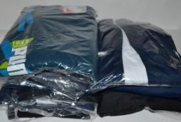 12 x Pairs Of Mens Branded Tracksuit Bottoms - Various UK Sizes: Medium To XL - New With Tags -