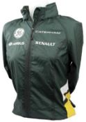 9 x Official CATERHAM F1 Team Rain Jackets By HPE Clothing - Sizes: Various Sizes Mostly Large -