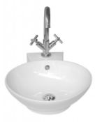1 x Monaco Tapledge Countertop Basin - Ref: DY140/MONACTP7003 - CL190 - Unused Stock - Location: Bol