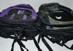 8 x LA Fitness Branded Backpacks - Various Colours And Designs Included (See Pictures) - CL155 -