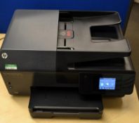 1 x HP Officejet Pro 6830 Wireless Network All-in-One Inkjet Printer / Fax / Copier - Recently Remov