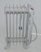 1 x EWT Seven Panel Oil Radiator - 240v - CL285 - Ref JP714 - Location: Altrincham WA14