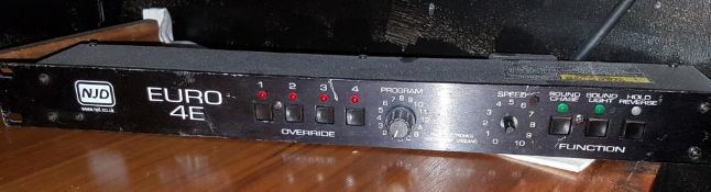 1 x NJD Euro 4E Sound to Light Controller - CL297 - Ref SN163 - Location: Altrincham WA14 - This
