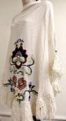 1 x One Teaspoon - Muchachos Cream Top - Size 12 - Style OT11009 - 100% Rayon - Beachwear - Ref: