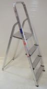 1 x Abru Werner 4 Tread Step Ladders - Max Load 95kg - Excellent Condition - CL285 - Ref JP748 -
