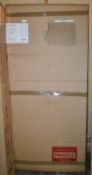 1 x 900 Pivot Shower Door (PSD9002) - Unused Boxed Stock - Dimensions: 900 x 1850 x 6mm - CL269
