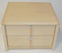 1 x GAUTIER Bedside Drawer Unit With A Natural Oak Finish - Dimensions: WH36 x W49.5 x D45cmcm - CL2
