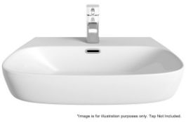 1 x Princeton Semi-recessed Basin (SRB2020) - New / Unused Stock - Dimensions: - CL269 - Ref MT742