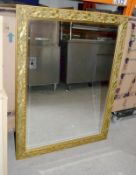 1 x Large Mirror In An Ornate Gold Frame - Dimensions: 116 x 90.5 x 3cm - Ref: MT936 - Very Good Con