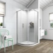 1 x Single Entry Quad Shower Enclosure (SEQ1002) - Dimensions: 900mm x 900mm x 1850mm x 6mm - CL190