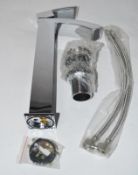 1 x Tall Basin Mono – Used Commercial Samples – 31cm High - Boxed in Good Condition – Fittings