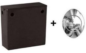 1 x Compact Concealed Toilet Dual Flush Cistern With Side Water Inlet (CNC1001) - Also Includes A J