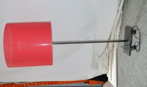 1 x Santa + Cole Moare Pie Floor Lamp in Red - CL314 - Location: Altrincham WA14 - *NO VAT On Hammer