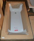1 x Kensington 1500 x 700 SE - No Tap Hole - Pln Encap - Colour: White - New / Unused Stock - Ref: M