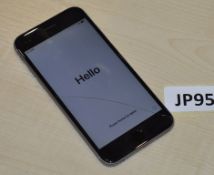 1 x iPhone 6 Grey 64GB Mobile Phone - Factory Reset - Please Read Condition - CL285 - Ref JP95 -