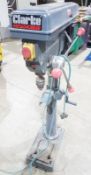 1 x Clarke Metal Worker Pedestal Drill (Model: CDP451F) - Ref: ENP035 - Dimensions: Height 115cm - 2