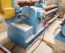 1 x Morgan Type MBR2500 Power Bending Rolls - Ref: ENP020 - Dimensions: 380 x 70 x 120(h) cm - From