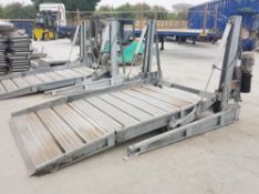 1 x Double Parking Car Stacker System - 2000Kgs Load Per Space - Ref: ENP032A - Dimensions: 375(l) x