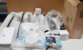 10 x Assorted Items Of Bathroom Stock - From Well Known Online Bathroom Retailer - Ref: M182 - CL190