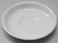 48 x Churchill Plain White Nova Tea Saucers 5.5
