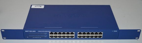 1 x Netgear ProSafe 24 Port Gigabit Switch - Model JGS524 - CL249 - Ref J776 - Location: Altrincham