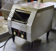 1 x Hatco TM5H Stainless Steel Counter Top Conveyor Toaster - H29 x W36 x D42 cms - CL124 - Ref