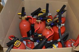 Approx 11 x Various Fire Extingushers - CL124 - Ref J1028 - Location: Botlon BL1Thursday Catering
