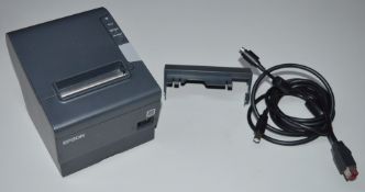 1 x Epson TM-T88V M244A Thermal Receipt Printer With USB - Includes Connection/Power Cable - CL285 -