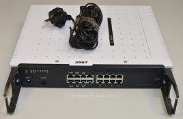1 x Mitel 415 SIP Telephone System - Suited for Businesses with Between 2 – 10 Users - Includes