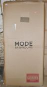 1 x 8mm Wetroom Glass Panel 900 & Profile (RBV8SWG919) - New / Unused Stock - Dimensions: 900 x