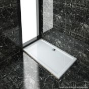 1 x Premier Pearlstone Rectangular Shower Tray 1500mm x 900mm Acrylic - New / Unused Stock - CL269 -