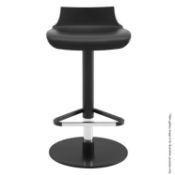 1 x LIGNE ROSET Petrus Stool In Black - Ref: 3532572 P2/18 - CL087 - Location: Altrincham WA14 - Ori
