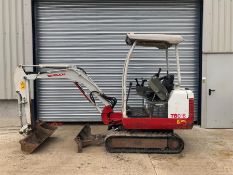 Takeuchi TB016 Mini Excavator,