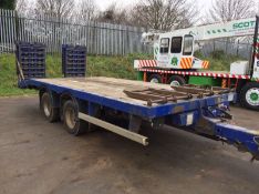 Warwick Twin Axle Draw Bar Trailer