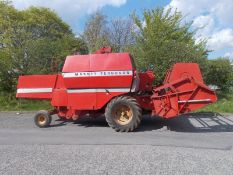 Massey Ferguson 307 Combine Harvester, 4 cylinder Perkins engine