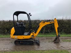 JCB 8014 2013, low hours