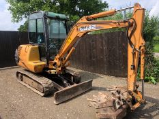 CASE CX28 2.8 TON MINI DIGGER