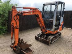 HITACHI EX16 1.6 TON MINI DIGGER
