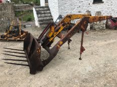 Massey Ferguson Tractor Loader 135 Bucket and Fork