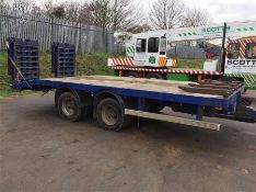 Warwick Twin Axle Draw Bar Trailer