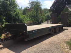 2007 Chiefain Tri Axle Low Loader Trailer