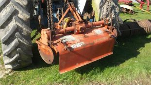 Kubota compact tractor rotovator 4 foot