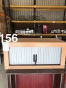 Office Storage Cupboard - with sliding door with key.