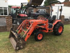Kubota B2710HST compact tractor