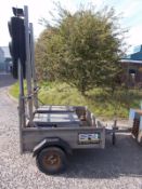 SRL traffic lights LED radio traffic lights light multiphase trailer battery dc