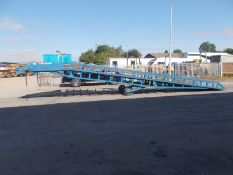 Chase 10 ton loading ramp container ramps dock forklift